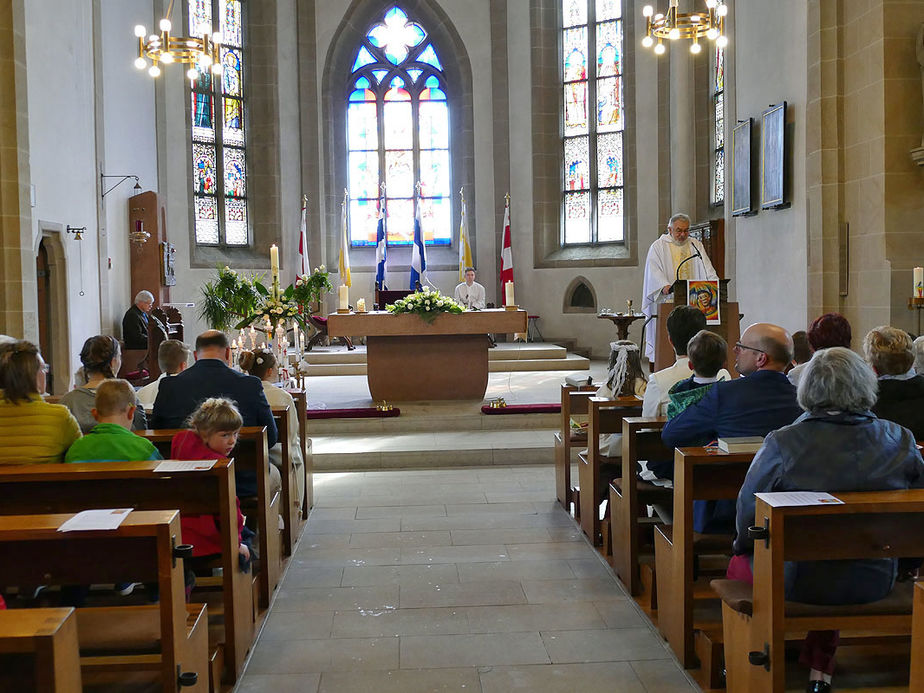 Dankgottesdienst der Kommunionkinder (Foto: Karl-Franz Thiede)